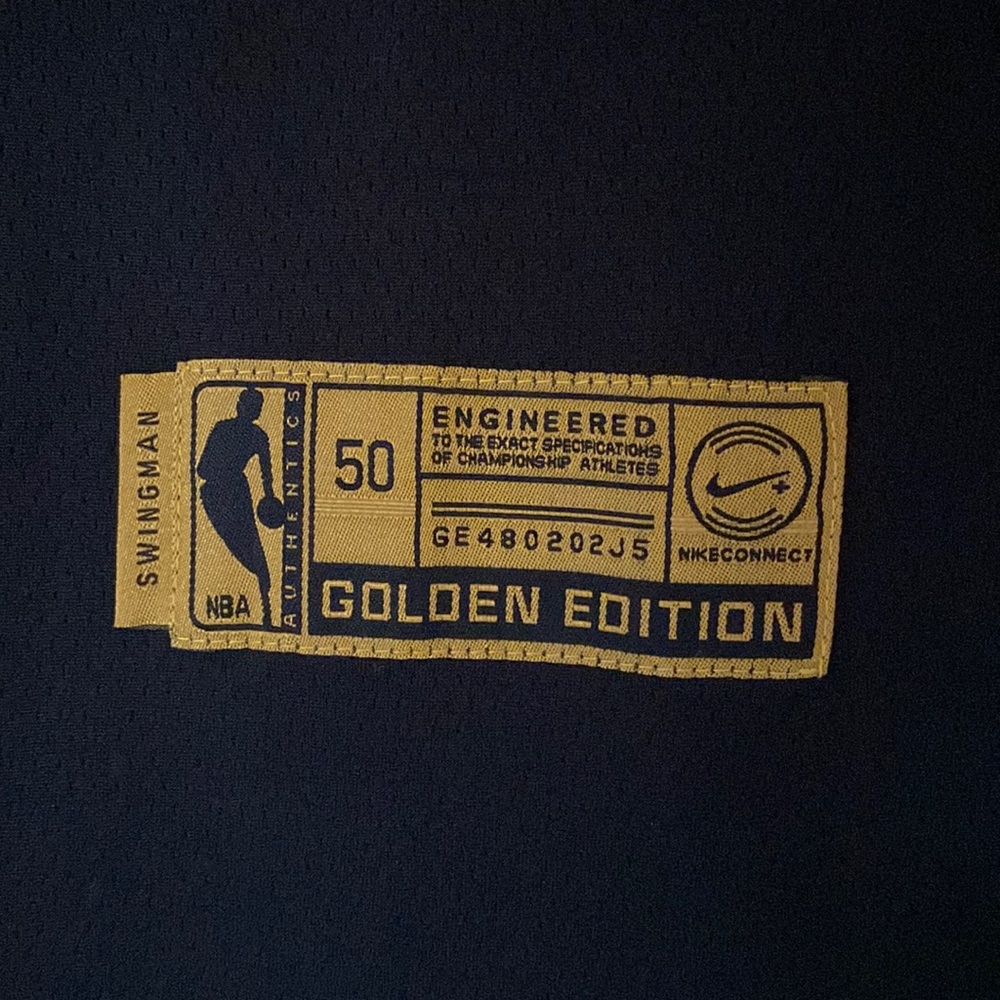 Nike Milwaukee Bucks Black and Gold Sleeveless Basketball Jersey - Picture 3 of 7